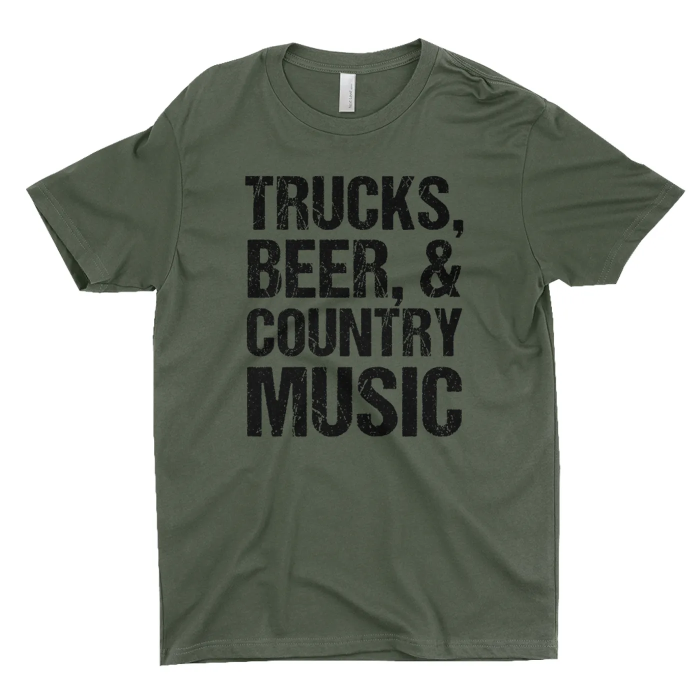 Merchbar Music Life T-Shirt | Trucks, Beer, Country Music Merchbar Music Life Shirt