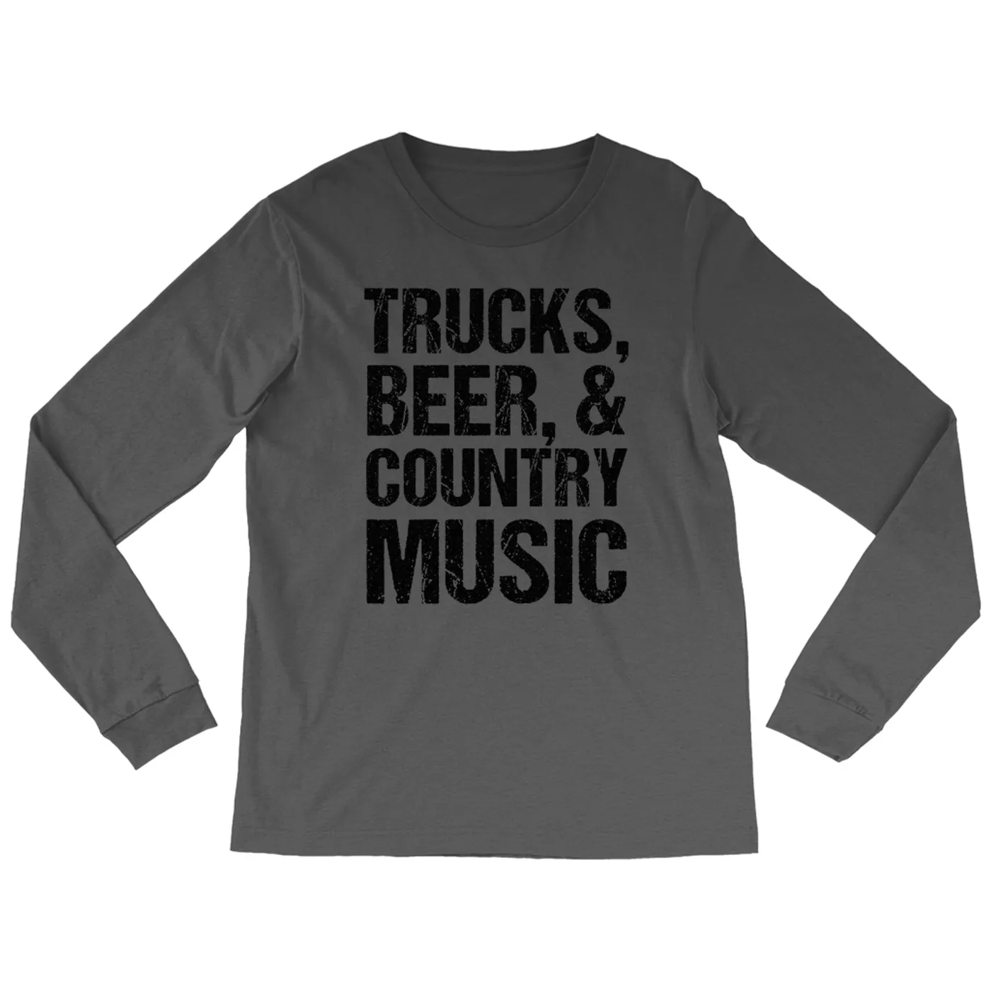 Merchbar Music Life Long Sleeve Shirt | Trucks, Beer, Country Music Merchbar Music Life Shirt