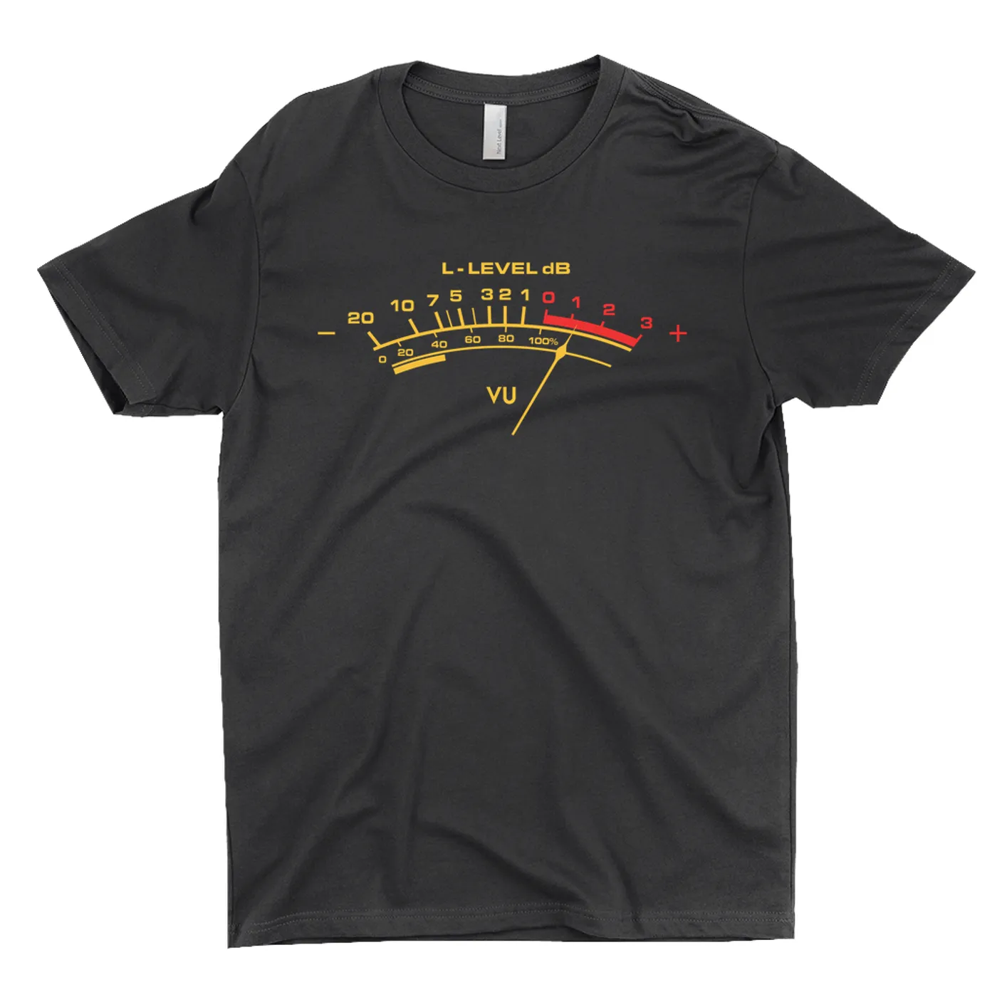 Merchbar Music Life T-Shirt | VU Audio Meter Merchbar Music Life Shirt
