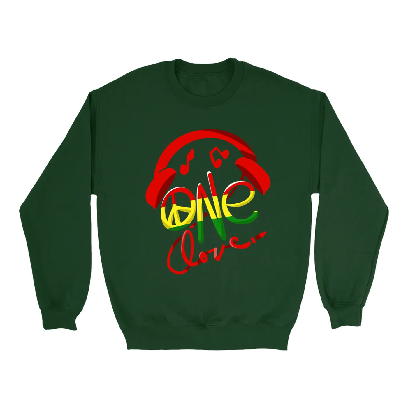 Merchbar Music Life Sweatshirt | One Love Merchbar Music Life Sweatshirt