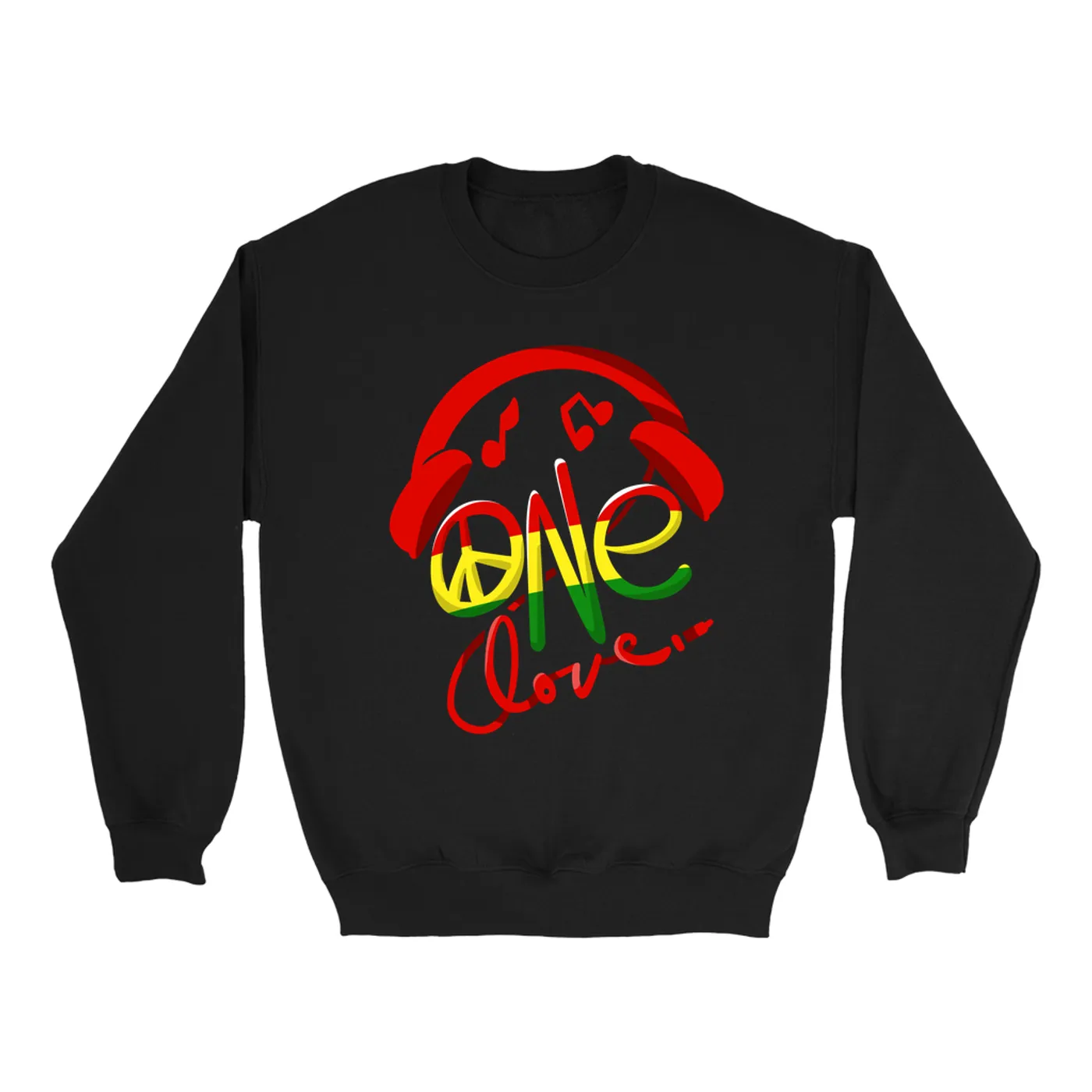 Merchbar Music Life Sweatshirt | One Love Merchbar Music Life Sweatshirt
