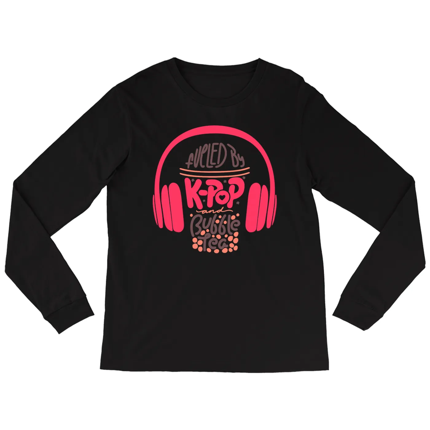 Merchbar Music Life Long Sleeve Shirt | Kpop Fueled Merchbar Music Life Shirt