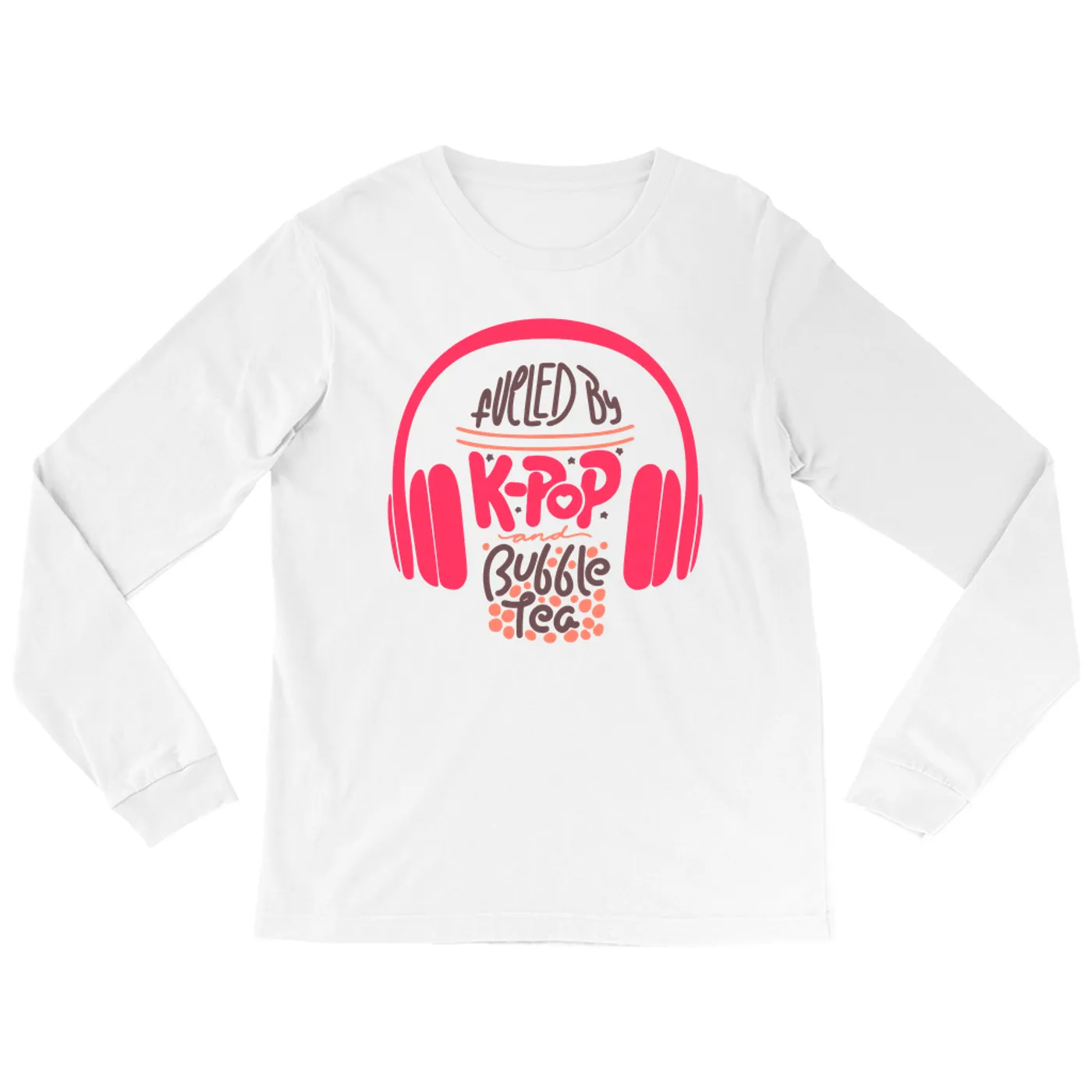 Merchbar Music Life Long Sleeve Shirt | Kpop Fueled Merchbar Music Life Shirt
