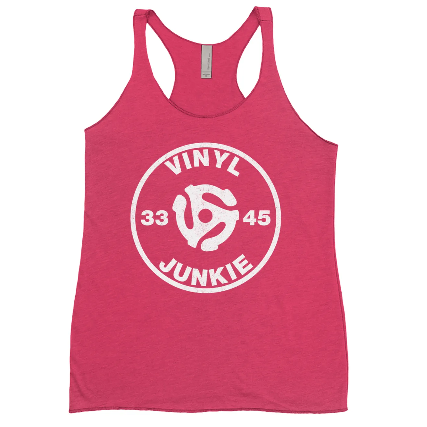Merchbar Music Life Ladies' Tank Top | Vinyl Junkie Merchbar Music Life Shirt