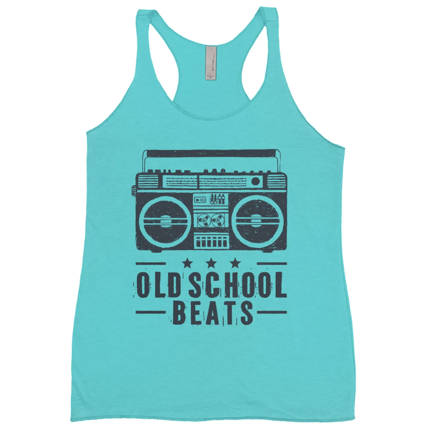 Merchbar Music Life Ladies' Tank Top | Old School Beats Merchbar Music Life Shirt