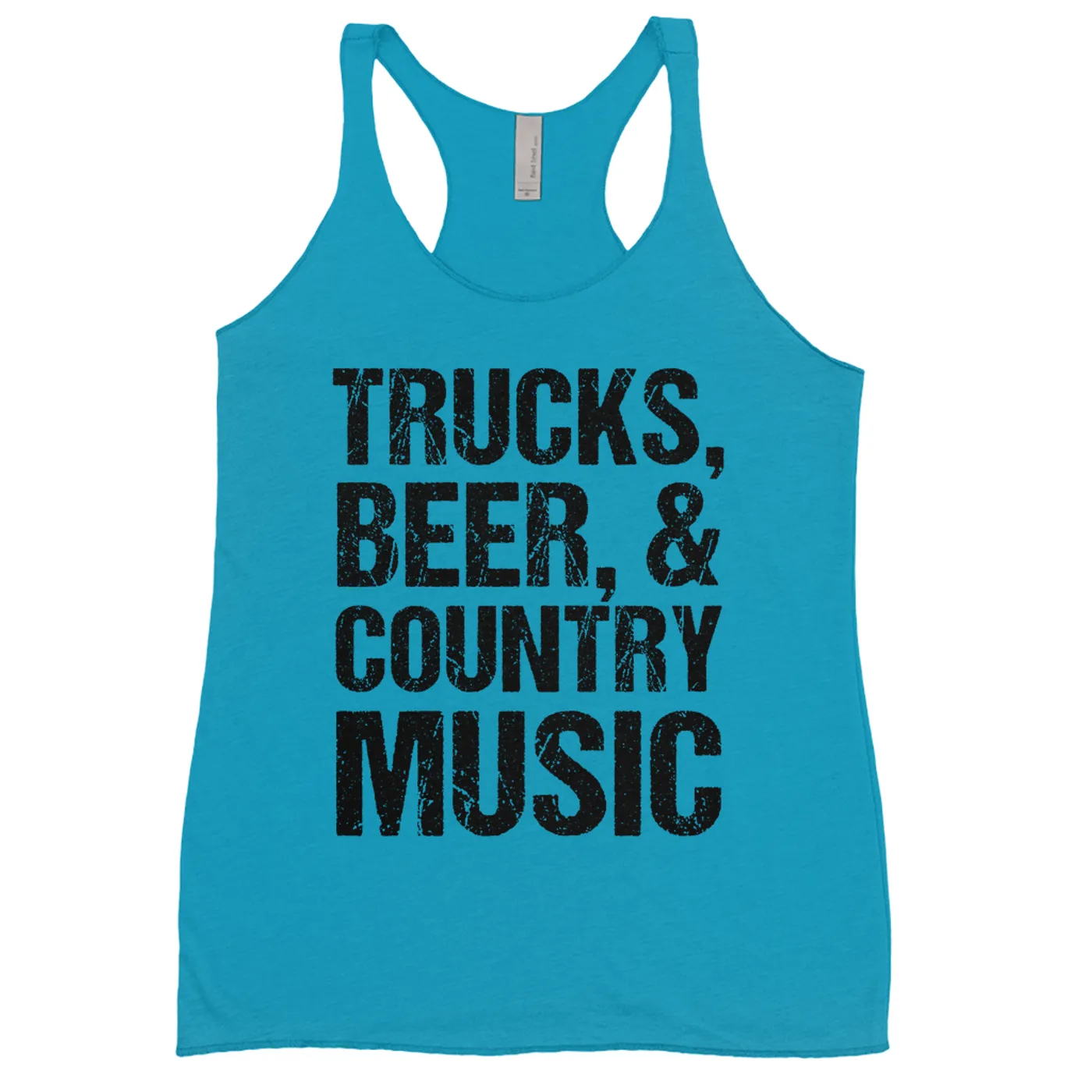 Merchbar Music Life Ladies' Tank Top | Trucks, Beer, Country Music Merchbar Music Life Shirt