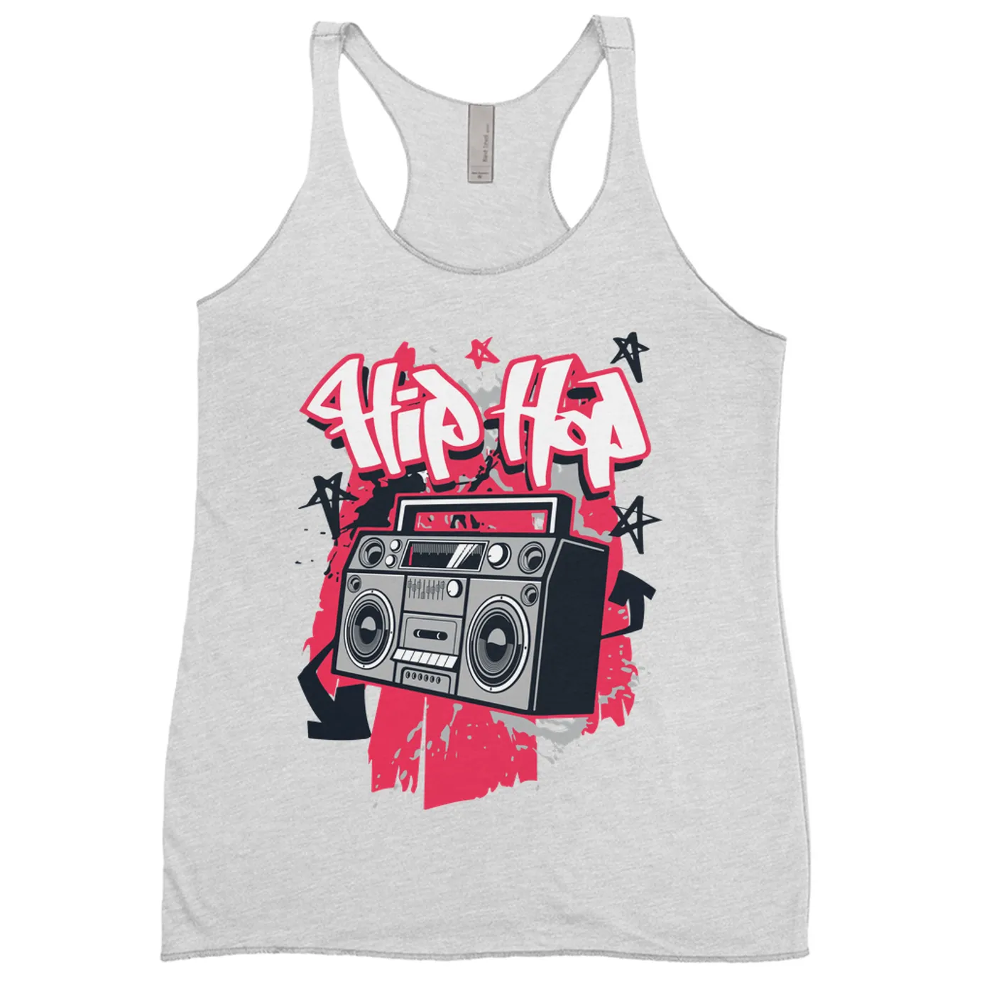 Merchbar Music Life Ladies' Tank Top | Hip Hop Life Merchbar Music Life Shirt