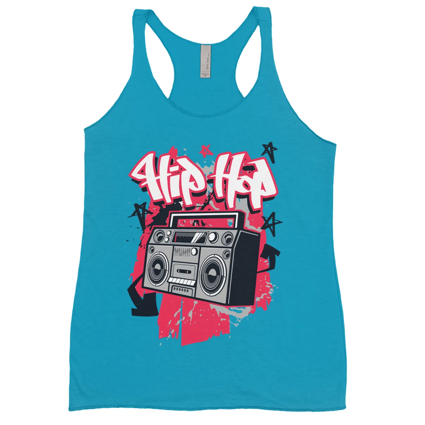 Merchbar Music Life Ladies' Tank Top | Hip Hop Life Merchbar Music Life Shirt