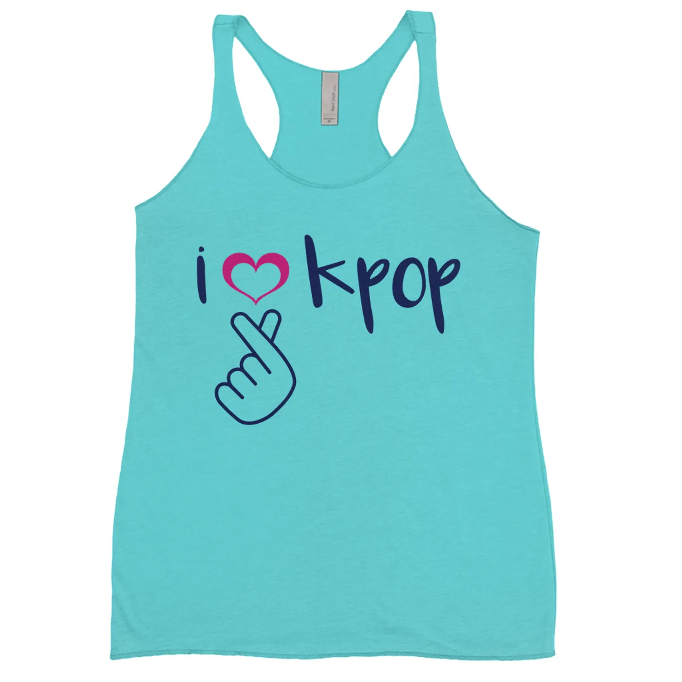 Merchbar Music Life Ladies' Tank Top | I Heart Kpop Merchbar Music Life Shirt