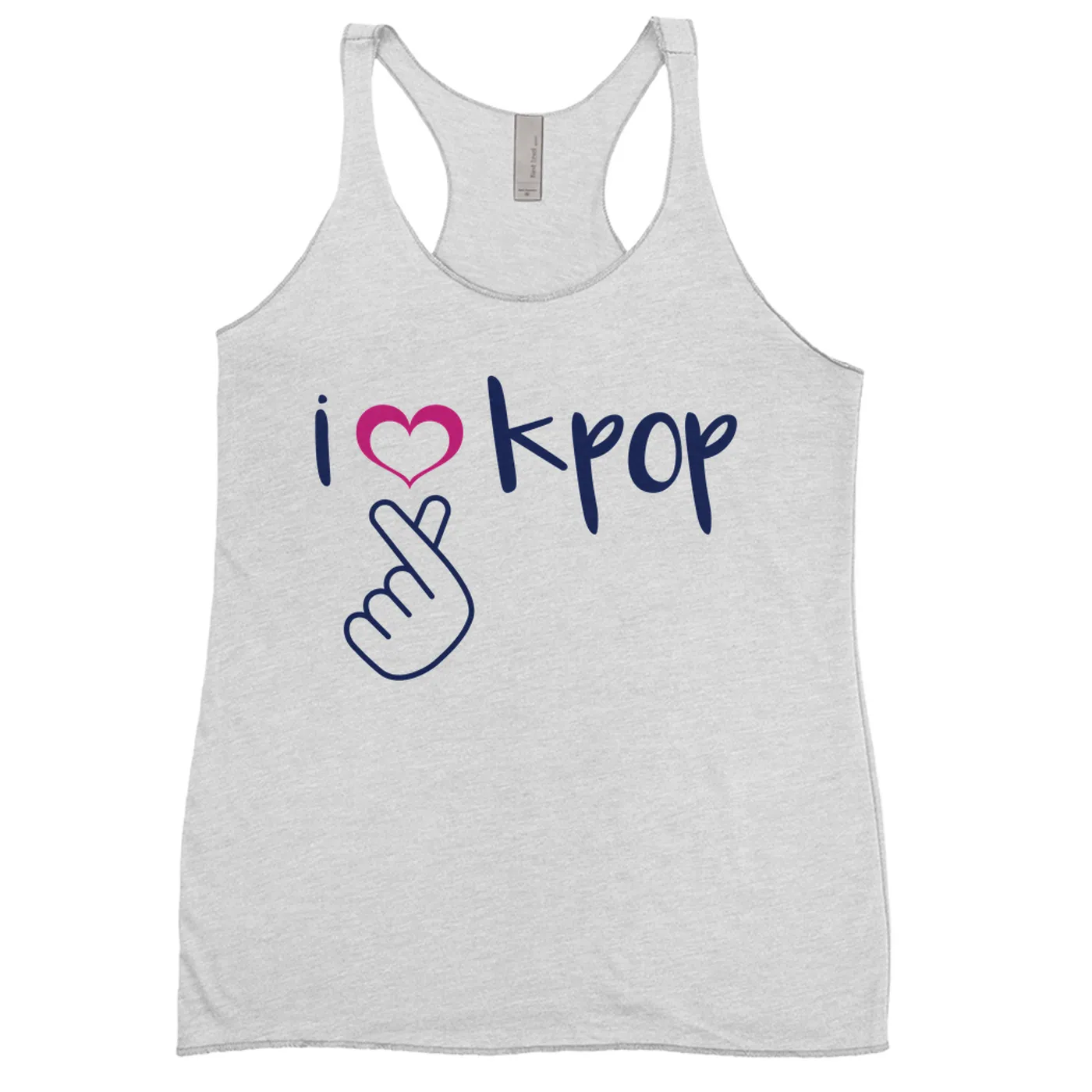 Merchbar Music Life Ladies' Tank Top | I Heart Kpop Merchbar Music Life Shirt