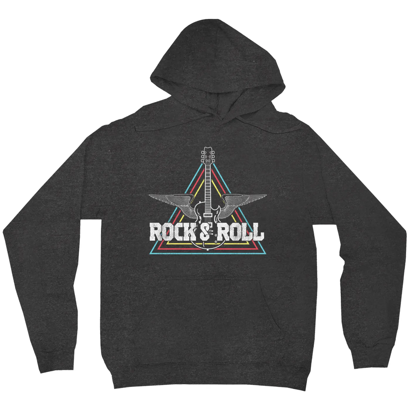 Merchbar Music Life Hoodie | Flying Guitar Rock n' Roll Merchbar Music Life Hoodie