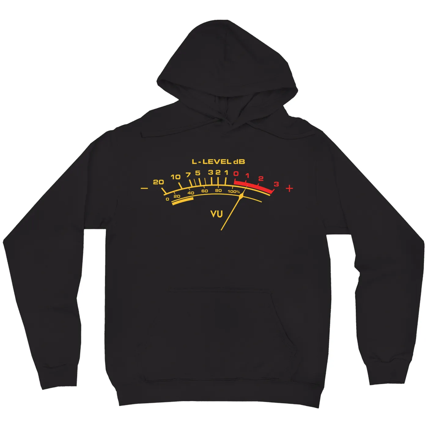 Merchbar Music Life Hoodie | VU Audio Meter Merchbar Music Life Hoodie