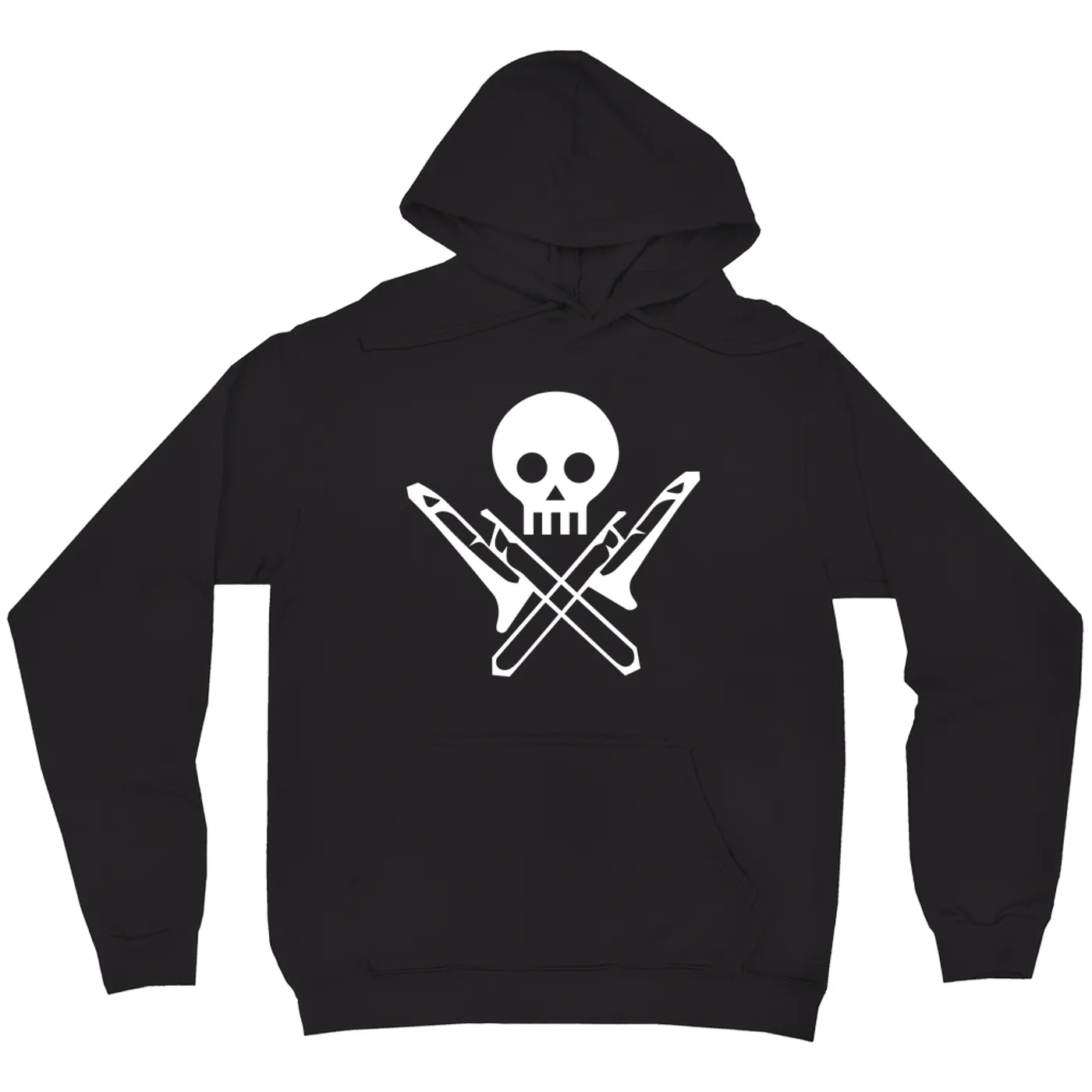 Merchbar Music Life Hoodie | Skull And Trombones Merchbar Music Life Hoodie