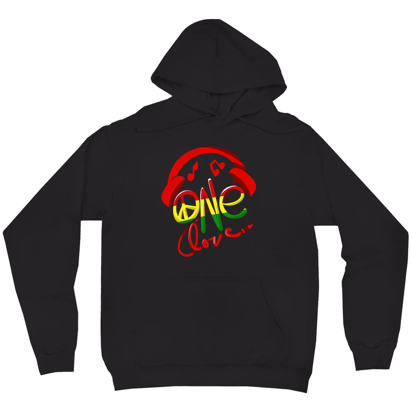 Merchbar Music Life Hoodie | One Love Merchbar Music Life Hoodie
