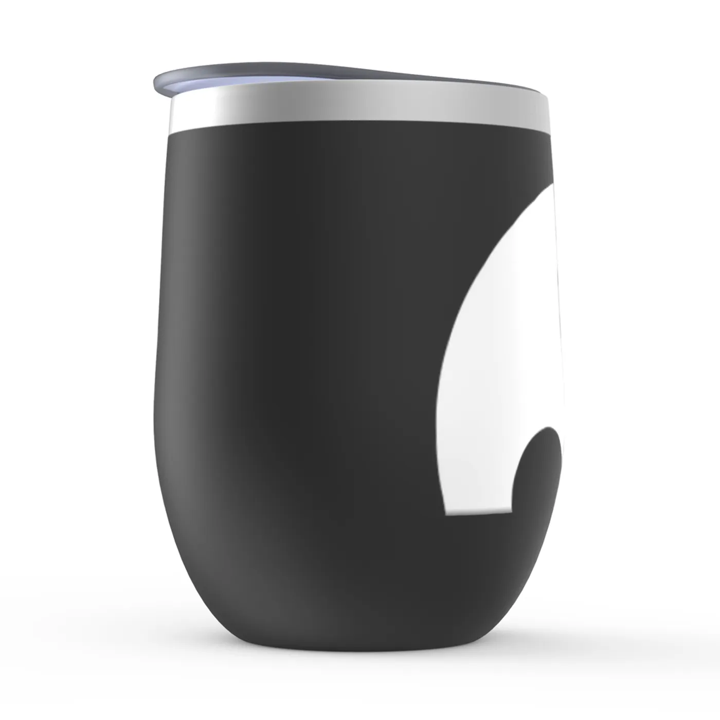 Merchbar Music Life Wine Tumbler | Skull And Trombones Merchbar Music Life Stemless Wine Tumbler