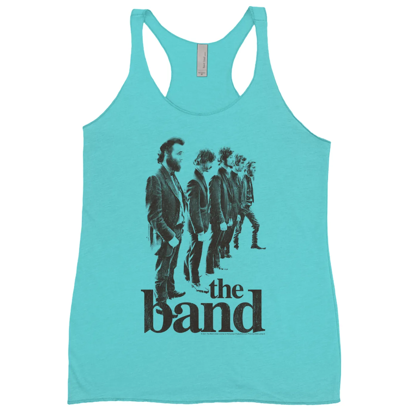 The Band Bold Colored Racerback Tank | All Lined Up The Band Shirt