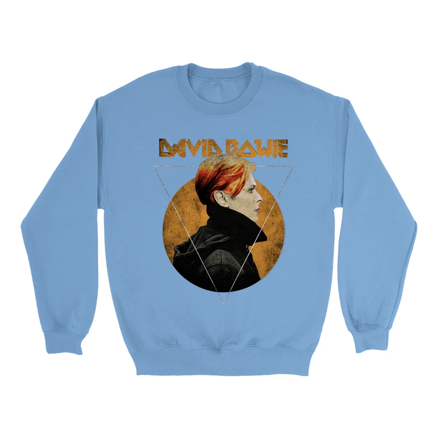 David Bowie Bright Colored Sweatshirt | Low Album Art Design Distressed David Bowie Sweatshirt