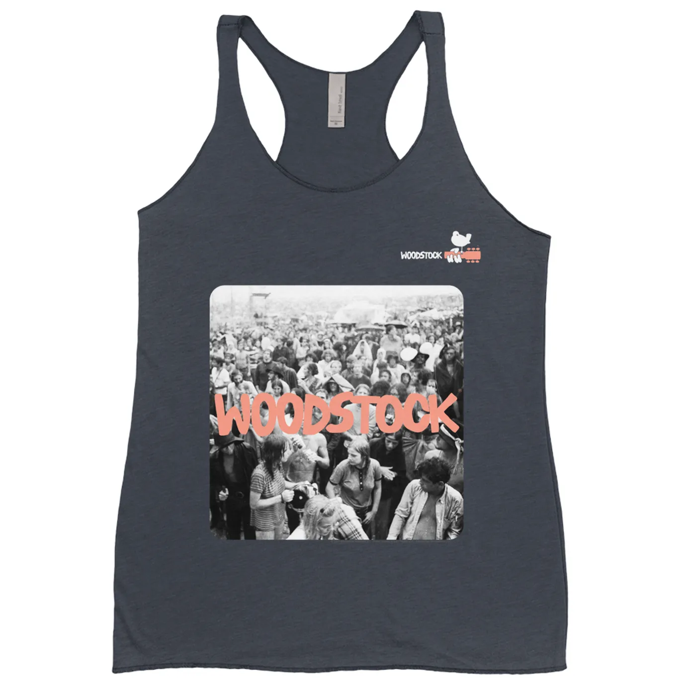 Woodstock Bold Colored Racerback Tank | Festival Concert Photo Woodstock Shirt