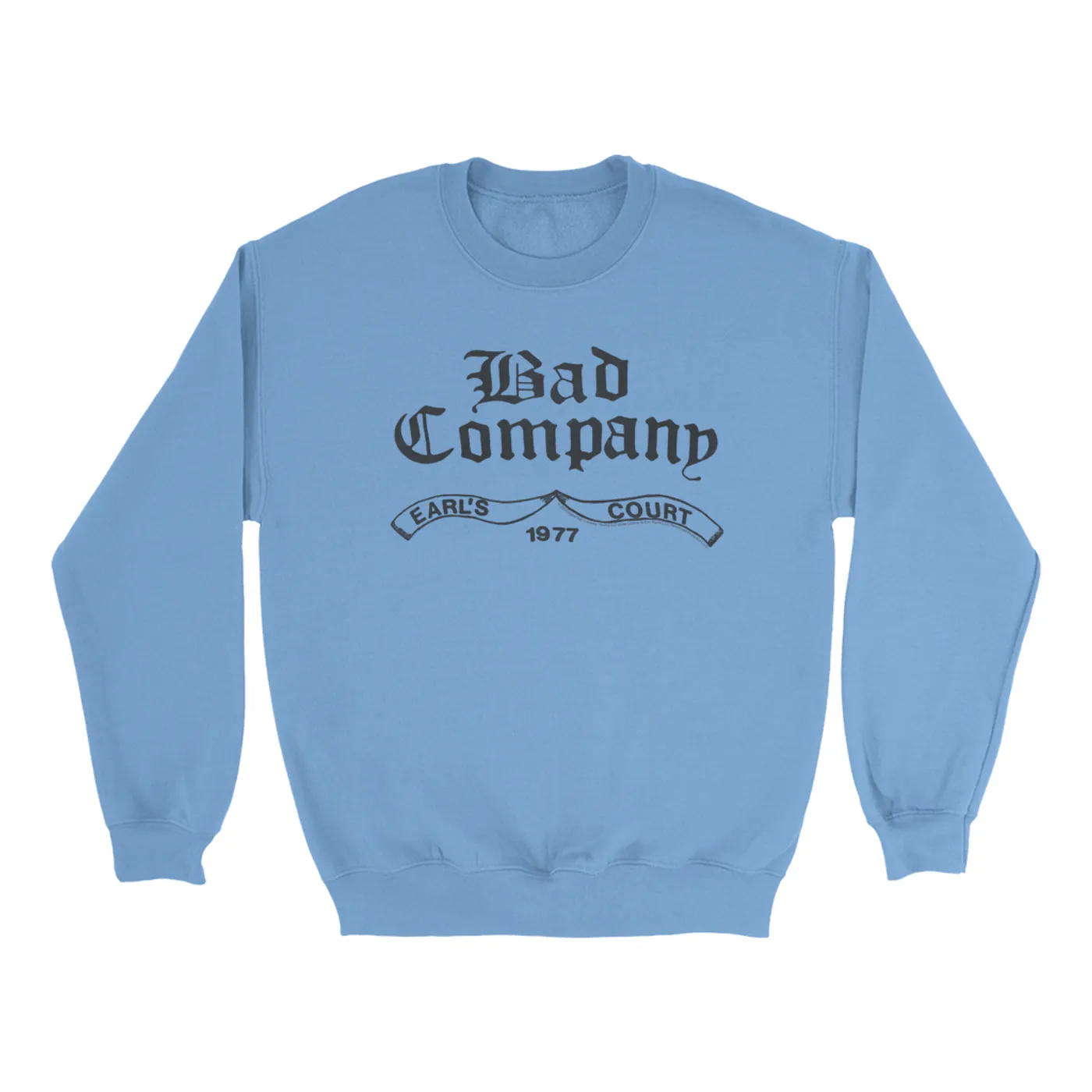 Bad Company Bright Colored Sweatshirt | Earl's Court 1977 Concert Bad Company Sweatshirt