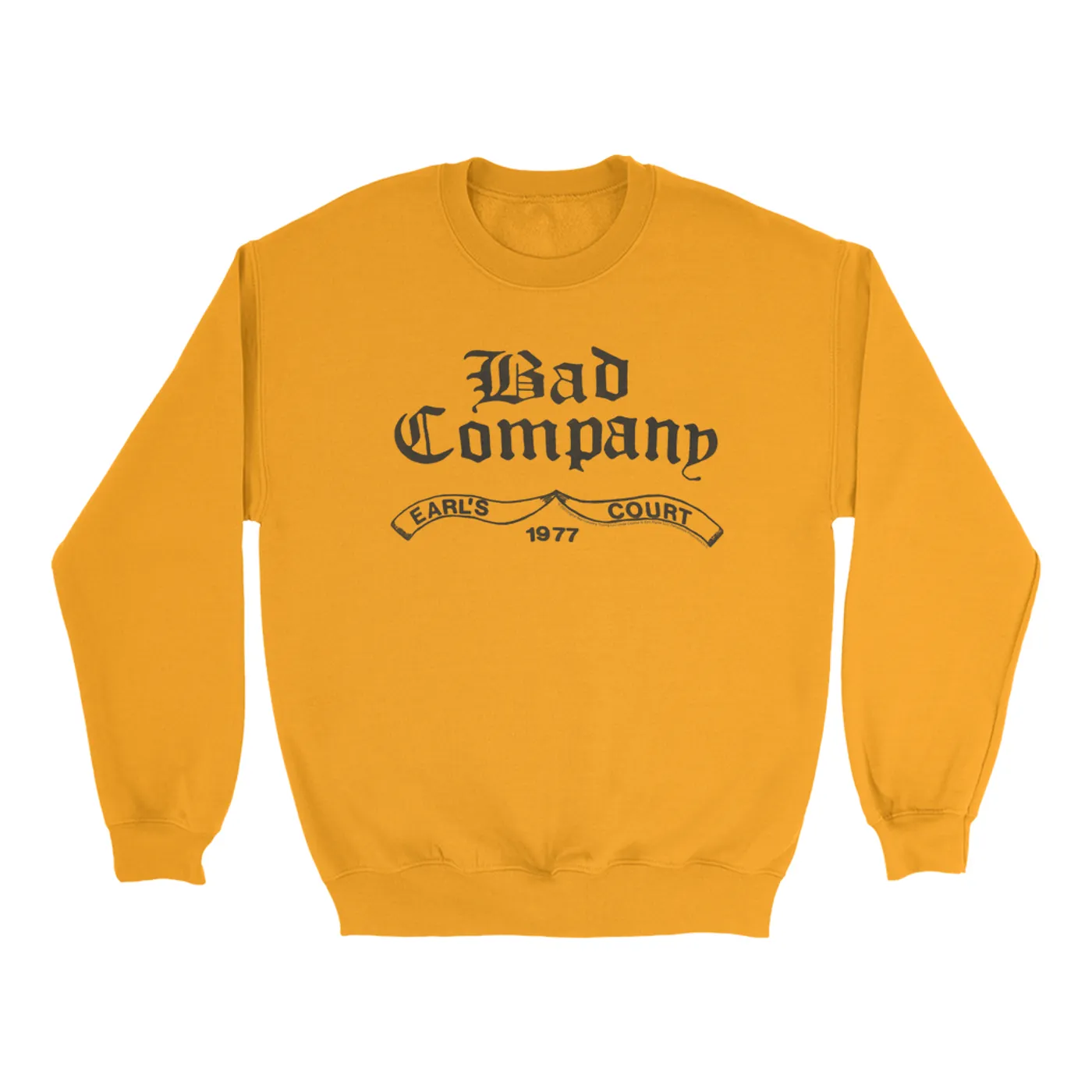 Bad Company Bright Colored Sweatshirt | Earl's Court 1977 Concert Bad Company Sweatshirt