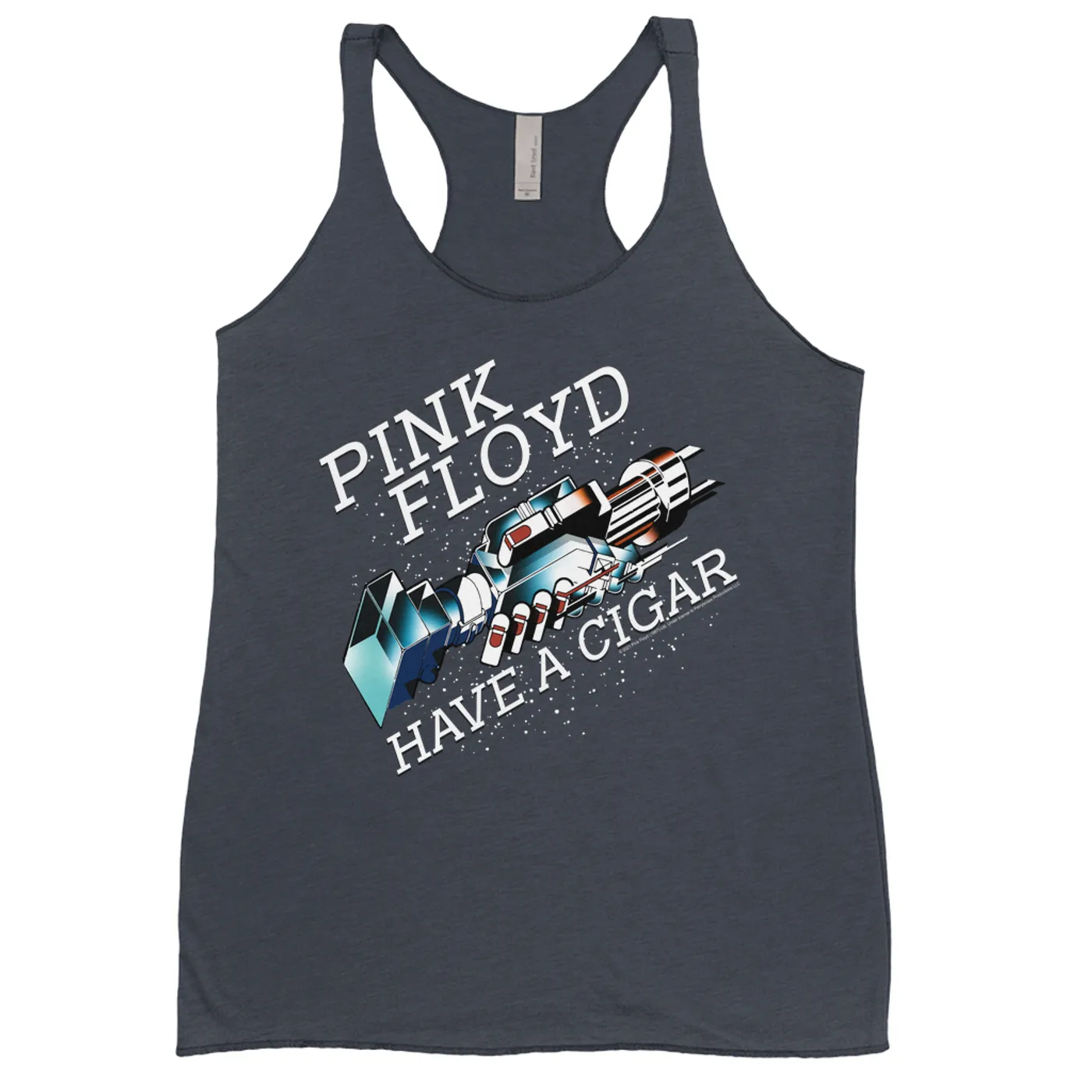Pink Floyd Bold Colored Racerback Tank | Have A Cigar Color Album Art Design Pink Floyd Shirt
