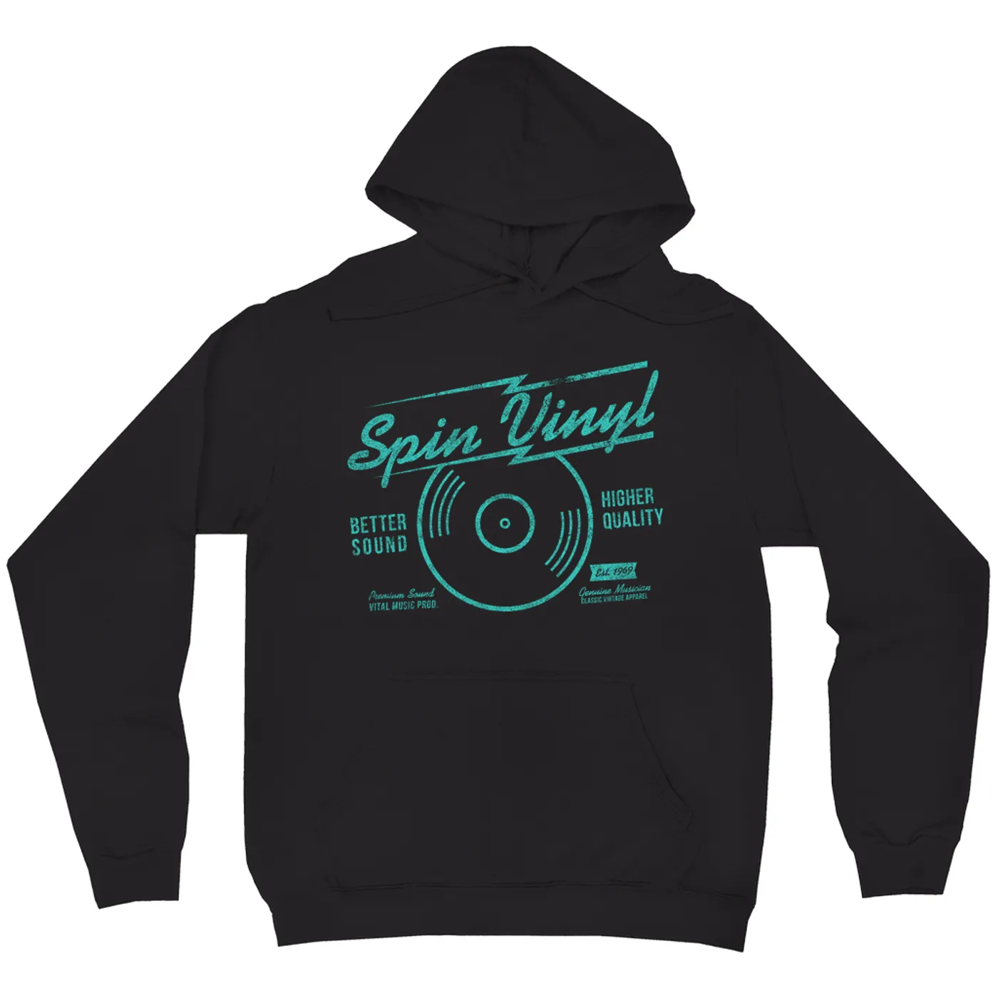Merchbar Music Life Hoodie | Spin Vinyl Merchbar Music Life Hoodie