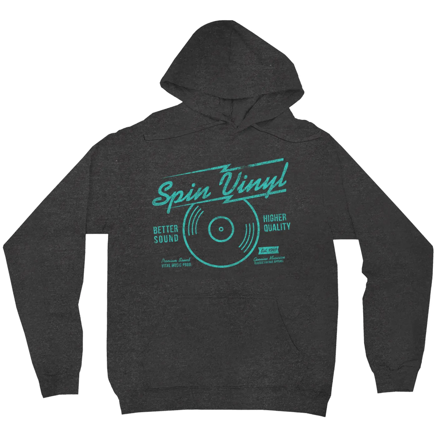 Merchbar Music Life Hoodie | Spin Vinyl Merchbar Music Life Hoodie