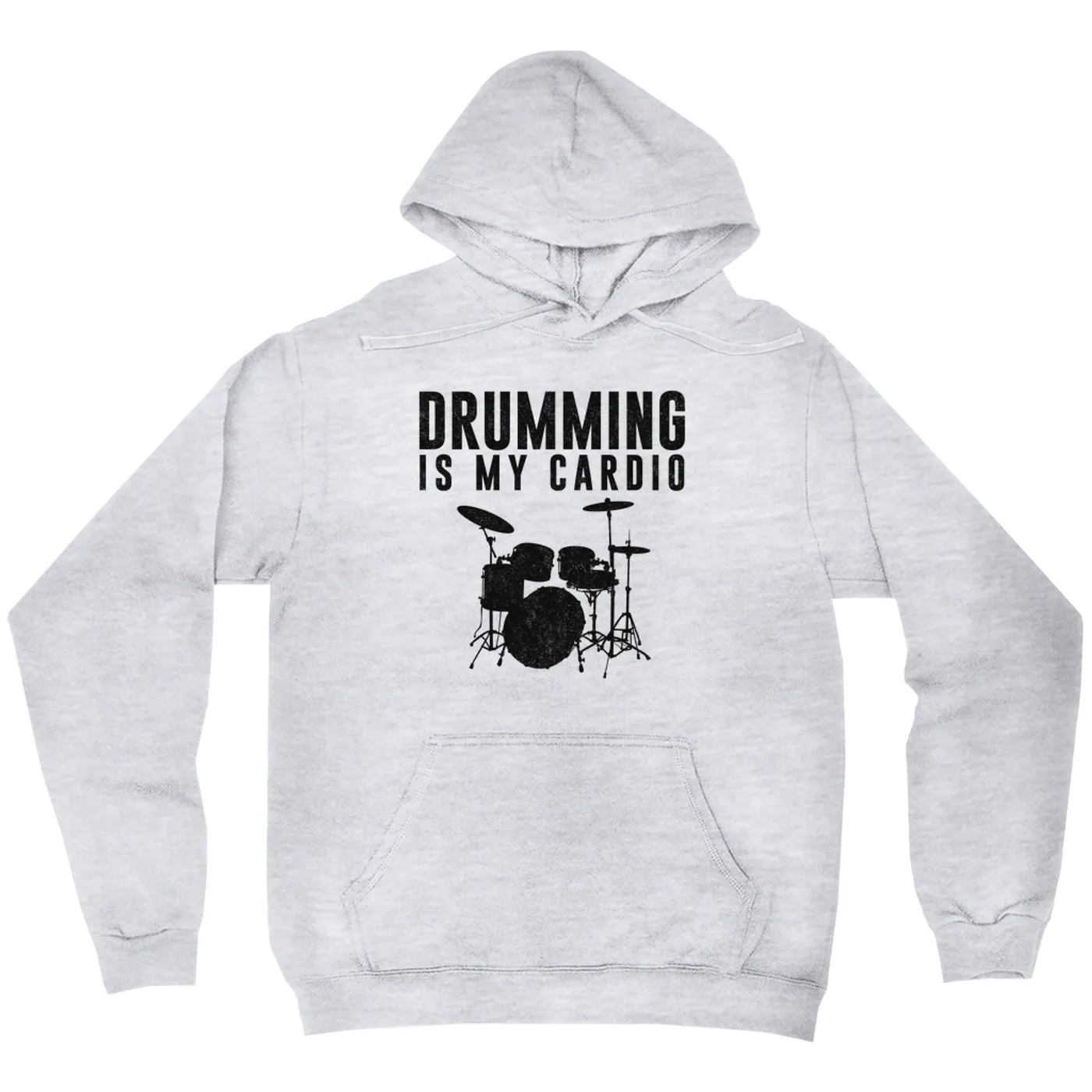 Merchbar Music Life Hoodie | Drumming Is My Cardio Merchbar Music Life Hoodie