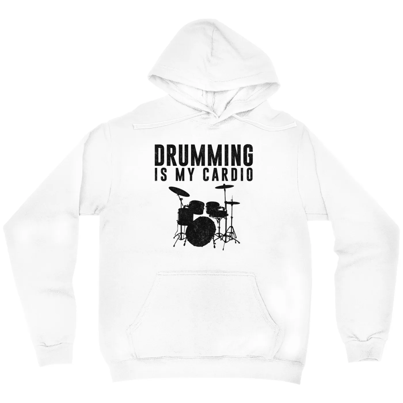 Merchbar Music Life Hoodie | Drumming Is My Cardio Merchbar Music Life Hoodie