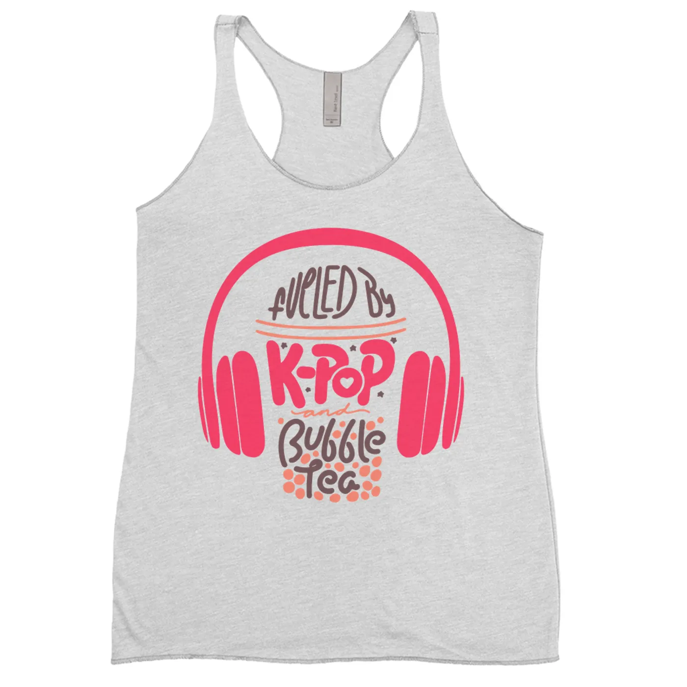 Merchbar Music Life Ladies' Tank Top | Kpop Fueled Merchbar Music Life Shirt