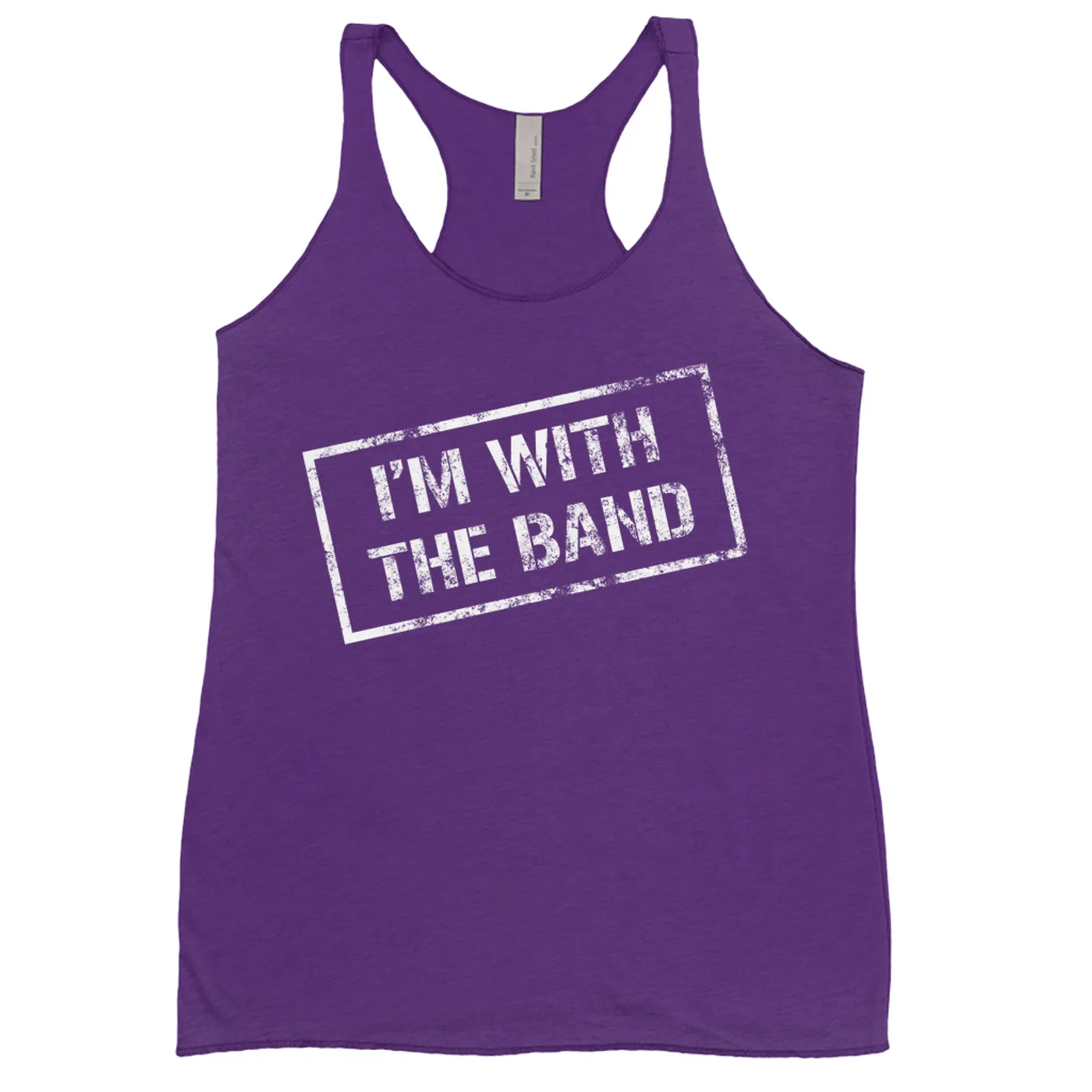 Merchbar Music Life Ladies' Tank Top | I'm With The Band Merchbar Music Life Shirt