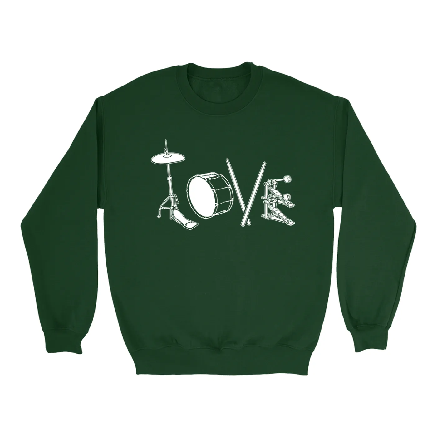 Merchbar Music Life Sweatshirt | Drum Love Merchbar Music Life Sweatshirt