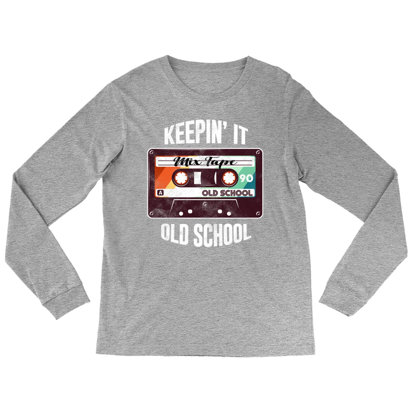 Merchbar Music Life Long Sleeve Shirt | Keepin' It Old School Merchbar Music Life Shirt