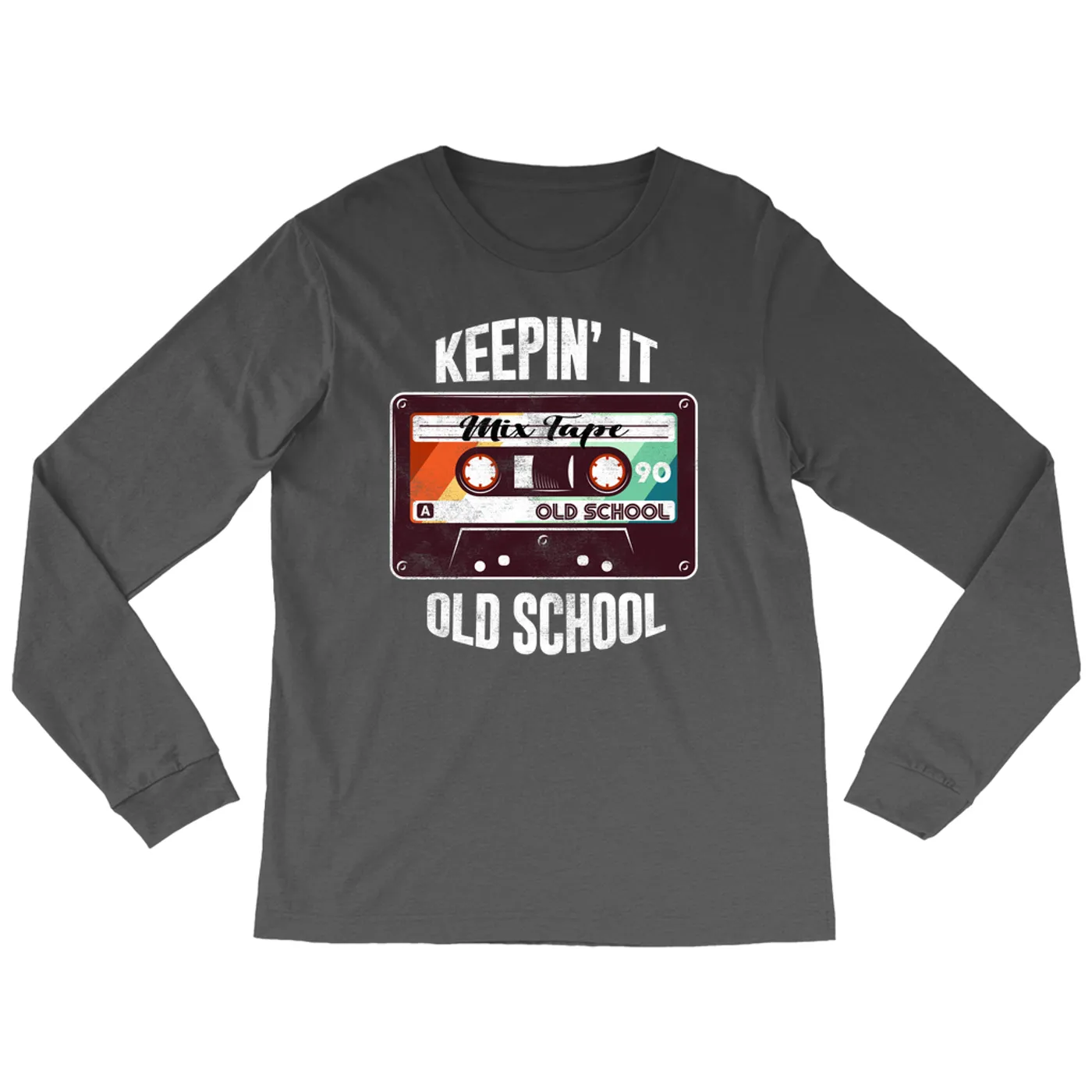 Merchbar Music Life Long Sleeve Shirt | Keepin' It Old School Merchbar Music Life Shirt