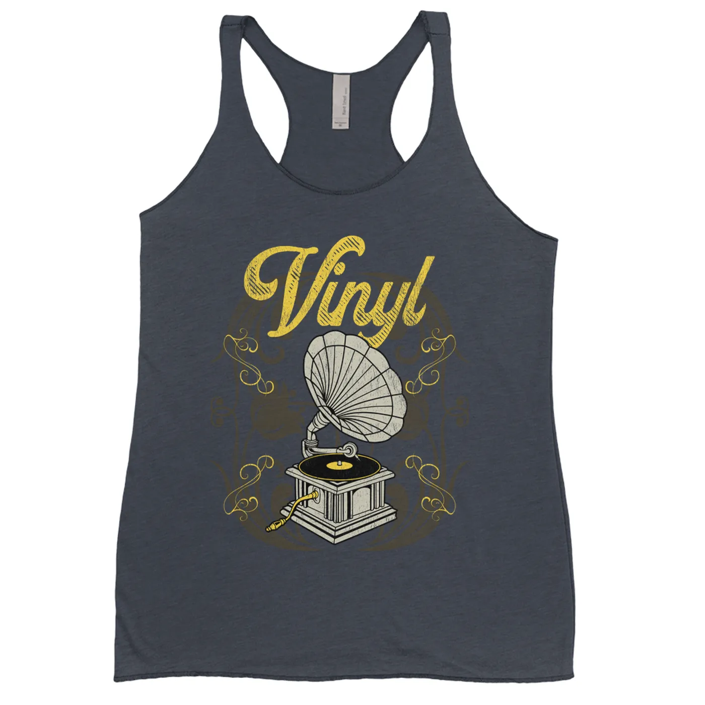 Merchbar Music Life Ladies' Tank Top | Only Vintage Vinyl Merchbar Music Life Shirt