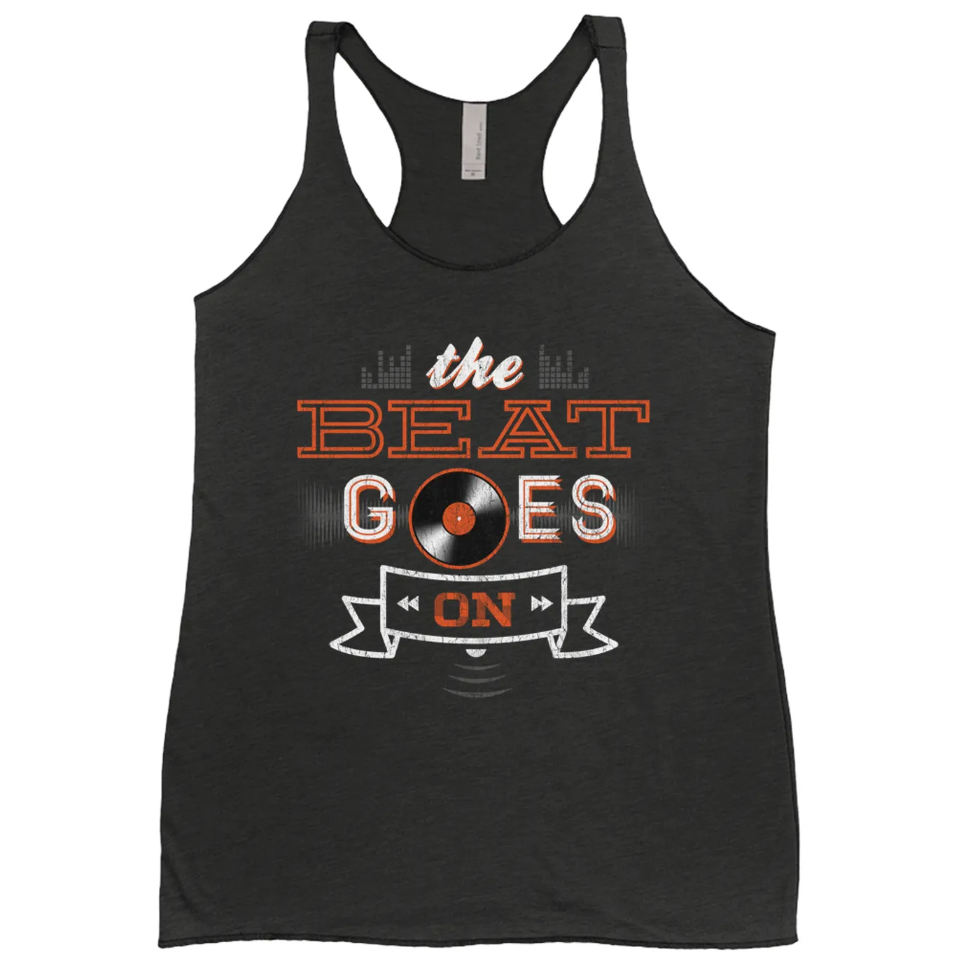 Merchbar Music Life Ladies' Tank Top | The Beat Goes On Merchbar Music Life Shirt
