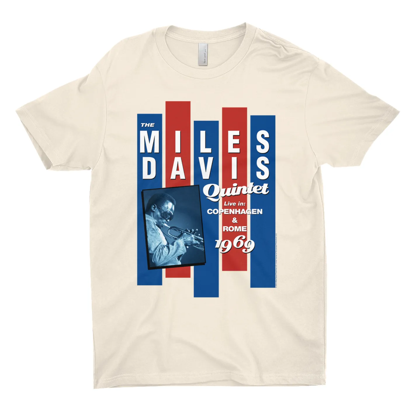 Miles Davis T-Shirt | Miles Quintet Concert Flyer Miles Davis Shirt (Merchbar Exclusive)