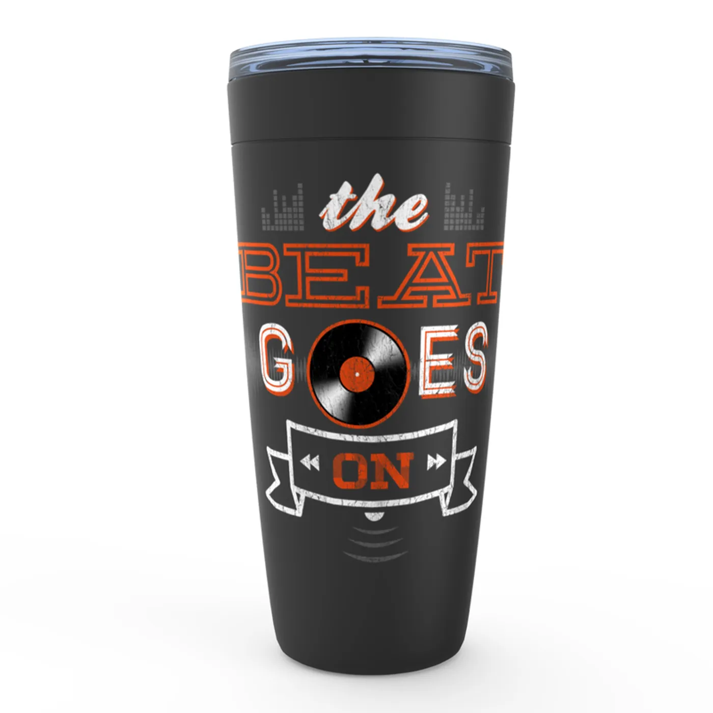 Merchbar Music Life Viking Tumbler | The Beat Goes On Merchbar Music Life Tumbler