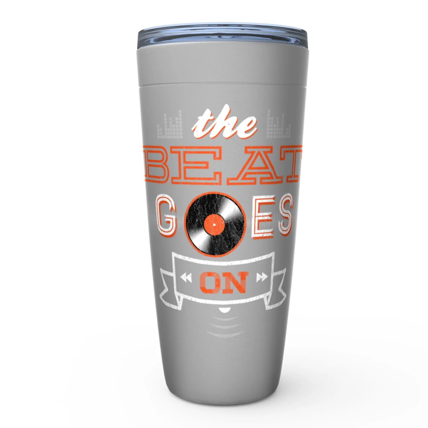 Merchbar Music Life Viking Tumbler | The Beat Goes On Merchbar Music Life Tumbler