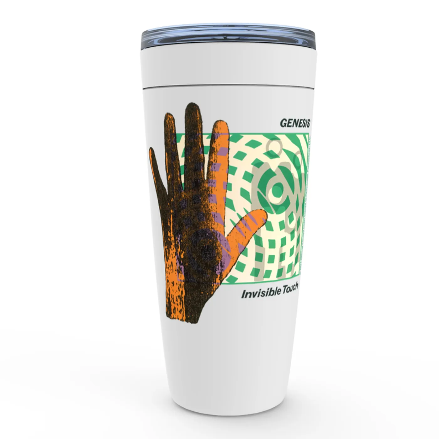 Genesis Viking Tumbler | Invisible Touch Album Cover Genesis Tumbler (Merchbar Exclusive)