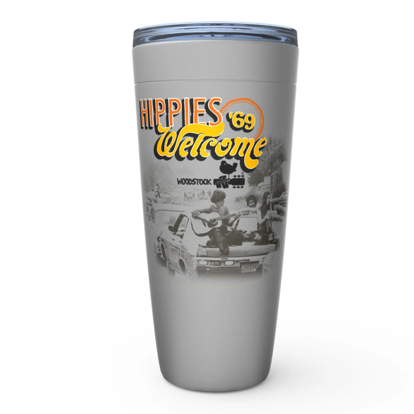 Woodstock Viking Tumbler | Hippies Welcome 1969 Woodstock Tumbler (Merchbar Exclusive)