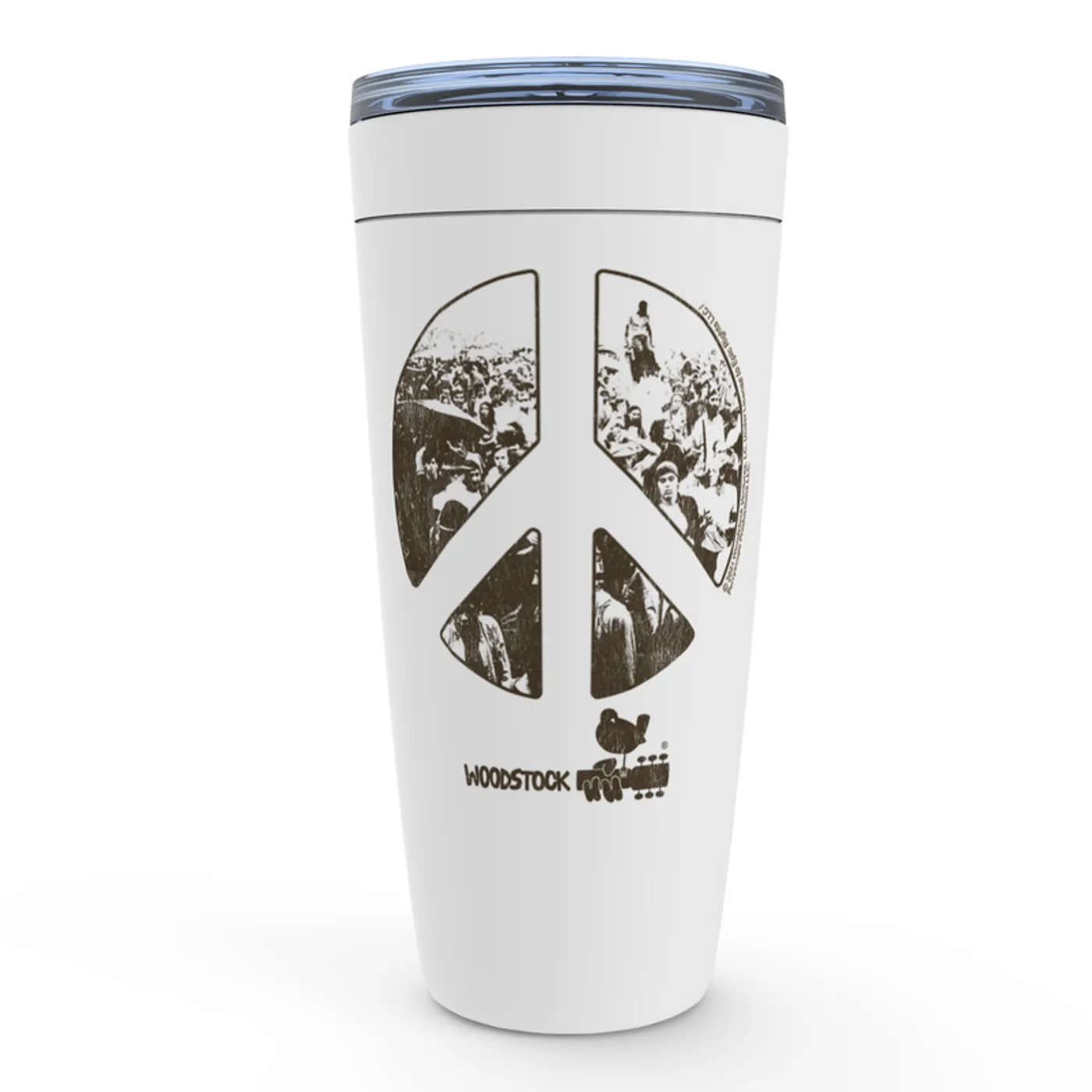 Woodstock Viking Tumbler | Crowd Photo Peace Sign Woodstock Tumbler (Merchbar Exclusive)