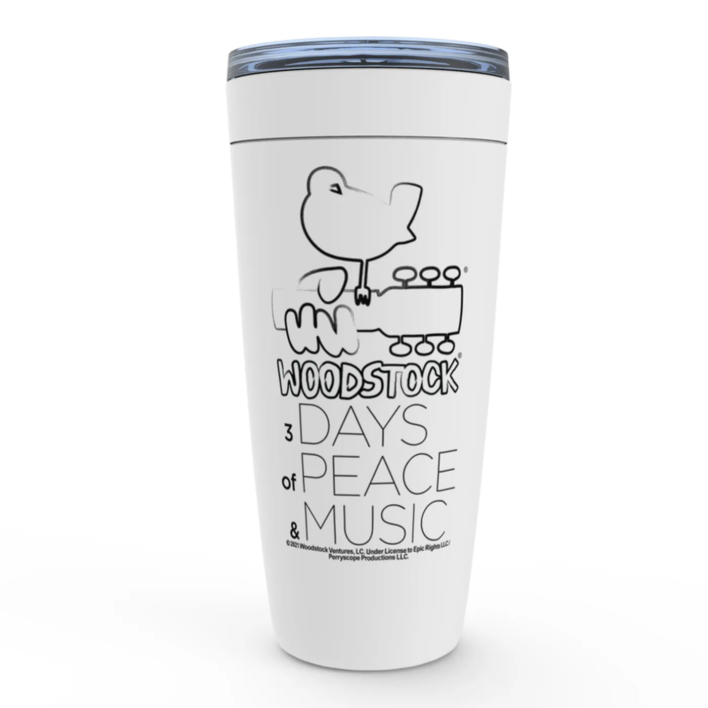 Woodstock Viking Tumbler | 3 Days Of Peace And Music Drawing Woodstock Tumbler (Merchbar Exclusive)