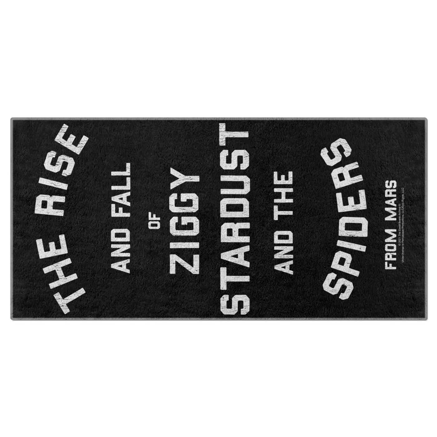 David Bowie Beach Towel | The Rise And Fall Of Ziggy Stardust David Bowie Towel (Merchbar Exclusive)