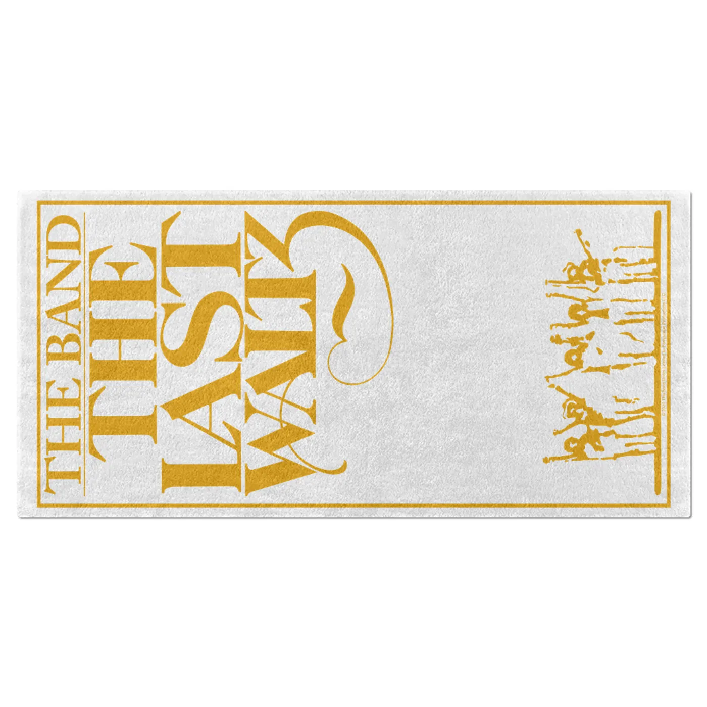 The Band Beach Towel | The Last Waltz Concert Poster The Band Towel (Merchbar Exclusive)