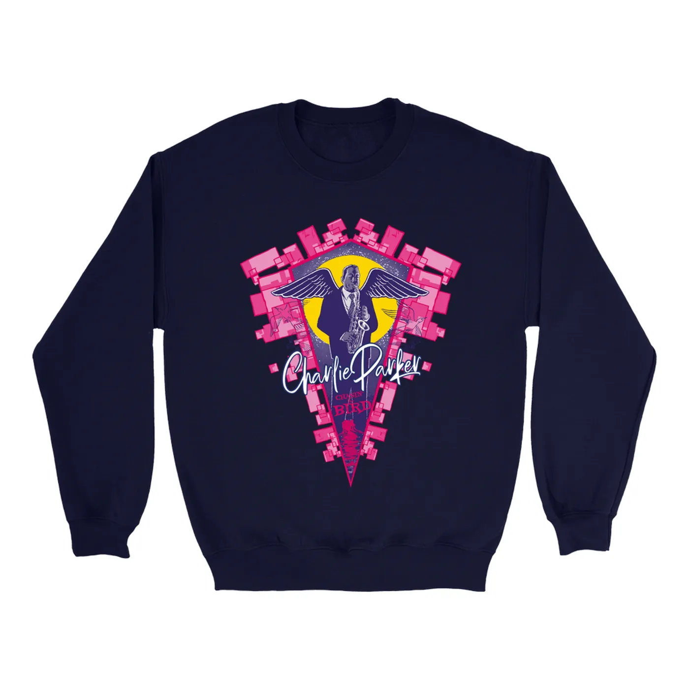 Charlie Parker Sweatshirt | Chasin' The Bird Charlie Wing Art Charlie Parker Sweatshirt