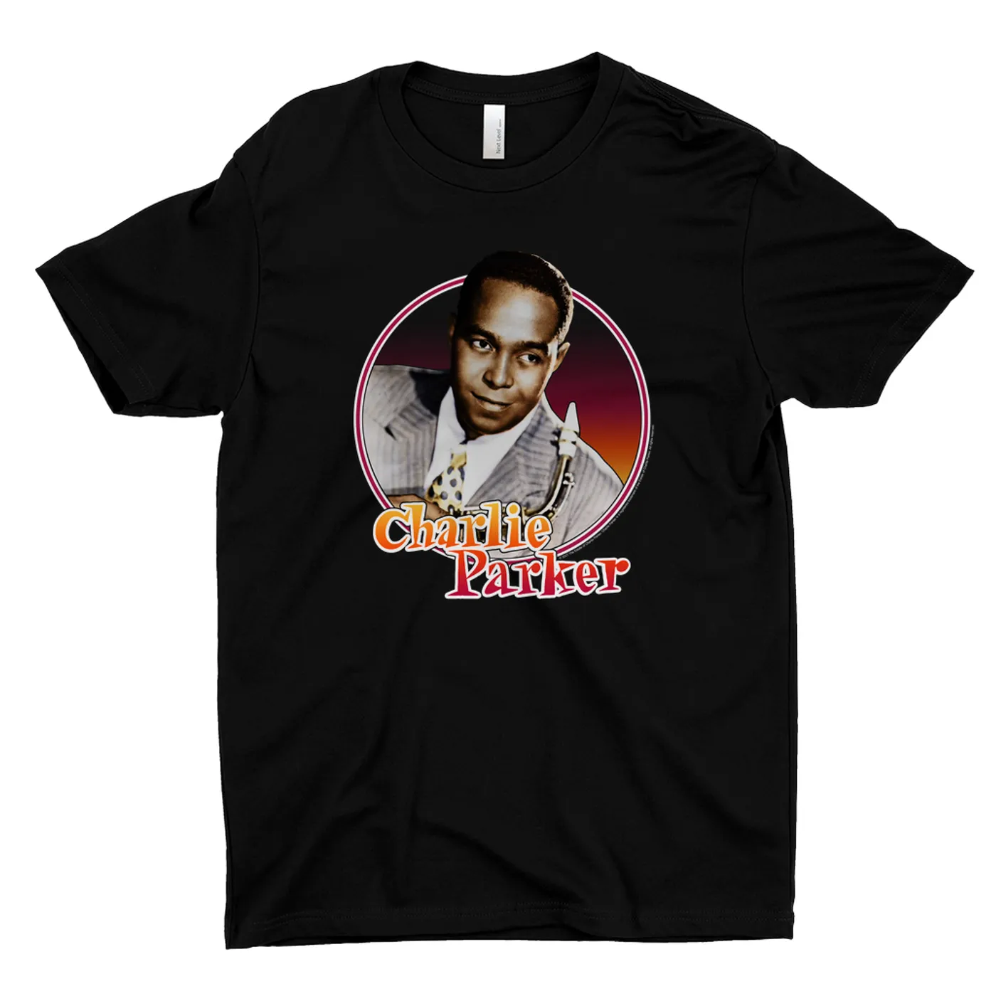 Charlie Parker T-Shirt | Young Charlie Color Design Charlie Parker Shirt (Merchbar Exclusive)