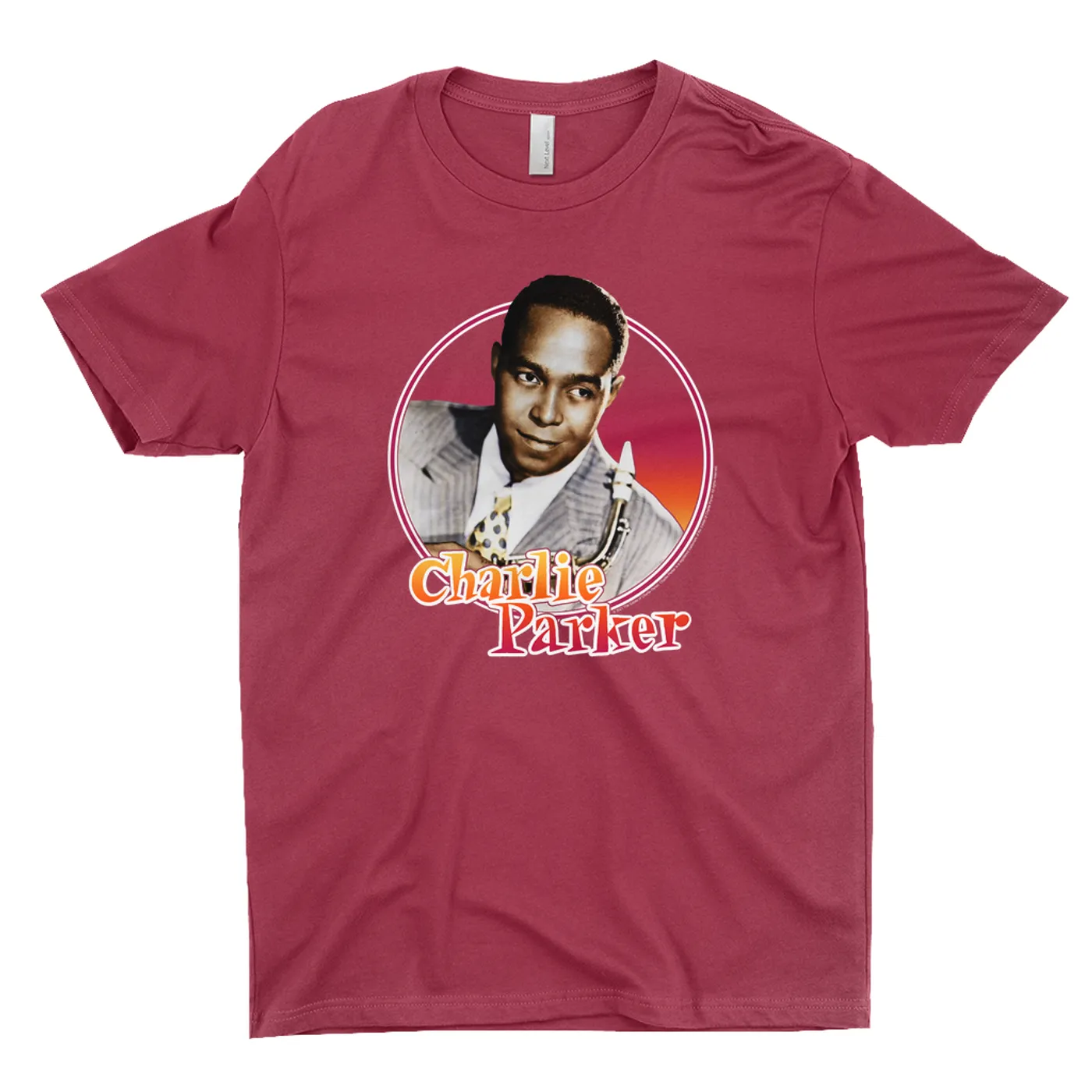 Charlie Parker T-Shirt | Young Charlie Color Design Charlie Parker Shirt (Merchbar Exclusive)