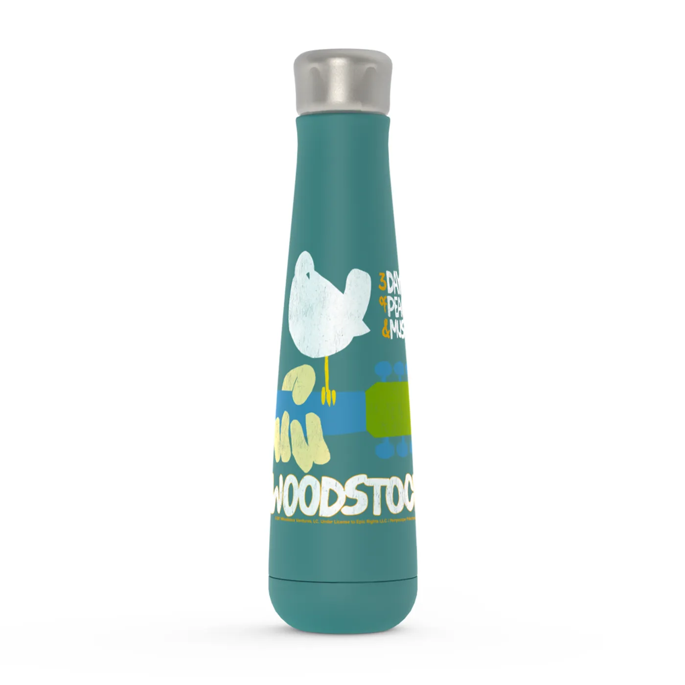 Woodstock Peristyle Water Bottle | 3 Days Of Peace And Music Woodstock Water Bottle (Merchbar Exclusive)