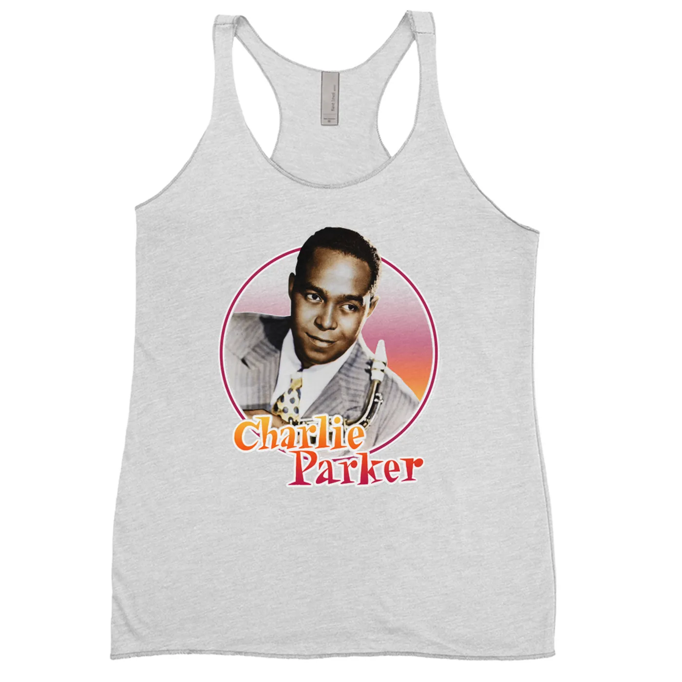 Charlie Parker Ladies' Tank Top | Young Charlie Color Design Charlie Parker Shirt (Merchbar Exclusive)